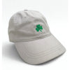 J.Crew Washed Critter Lucky 3 Leaf Clover Hat Khaki Strapback Cotton