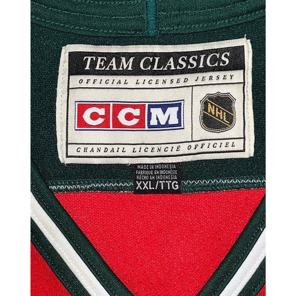 New Jersey Devils Ilya Kovalchuk #17 CCM NHL Jersey 2XL Red Green Retro