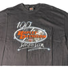 Harley Davidson 100 Years Idea To Icon XL Rare Biker Hanes Beefy-T T Shirt