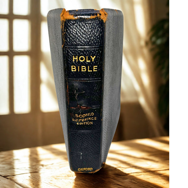Holy Bible KJV Scofield Reference Edition Leather Oxford University Press 1945