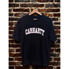 Carhartt WIP S/S University T-Shirt Mens Large Black Logo Graphic Cotton Tee