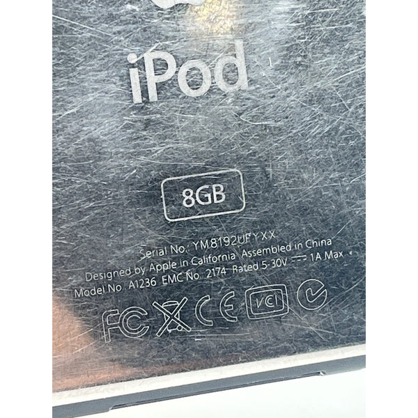 Apple iPod Nano 3rd Gen 8GB Black A1236 MP3 Music Player Tested Works Loaded