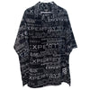Rocawear Expert System AOP Spellout Button Down S/S Shirt Sz. 2XL Hip Hop