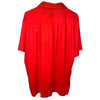 Redvanly Polo Shirt Mens XL Red Spotted Performance Stretch Golf Activewear