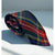 The Scotch House Black Stewart Scottish Tartan Wool Tie Plaid Scotland Vintage