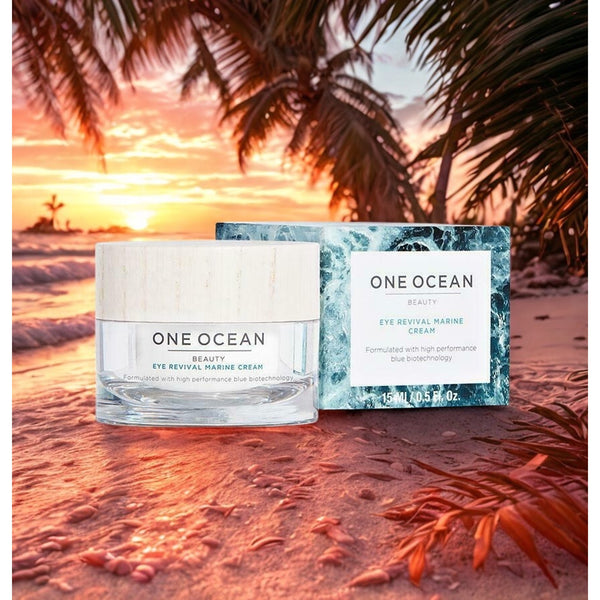 One Ocean Beauty Eye Revival Marine Cream 0.5oz 15ml Dark Circles NEW Sealed