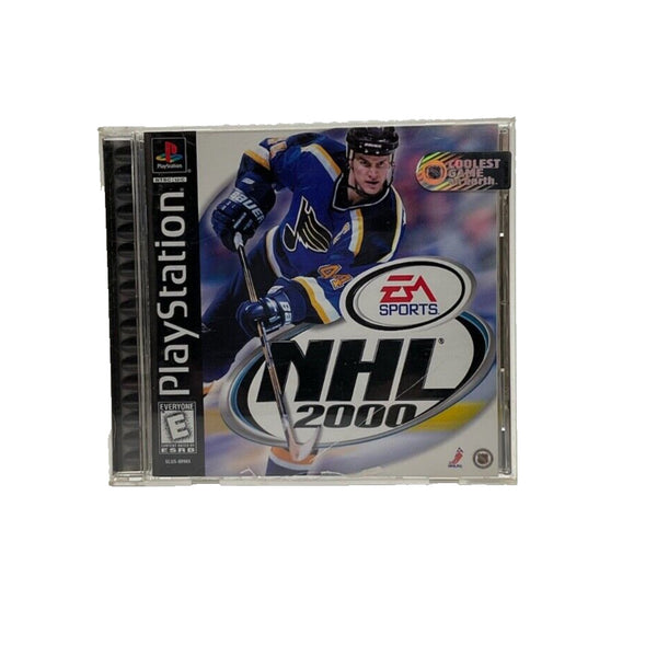 NHL Hockey 2000 PS1 PlayStation 1 EA Sports Complete CIB