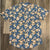 Magellan Shore & Line Fishing Shirt S Blue Fish Floral Short Sleeve NWOT
