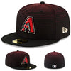Arizona Diamondbacks New Era 59FIFTY MLB Authentic Game Hat 2017 Sz 7 1/2
