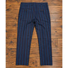 Scotch & Soda Mott Pants Men 34x32 Blue Red Pinstripe Wool Blend Slim Fit Chino