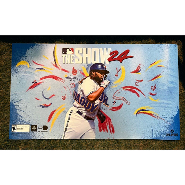 MLB The Show 24 Poster Store Display Magnet Sign PS5 Vladimir Guerrero Jr Promo