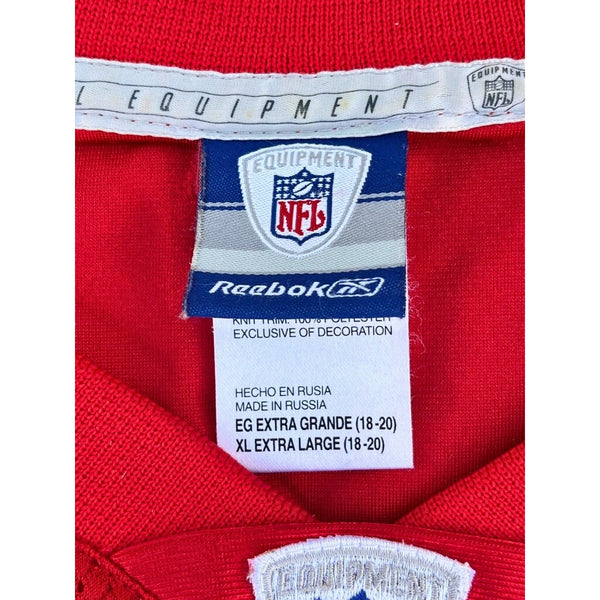 Kansas City Chiefs Priest Holmes #31 Reebok Youth XL (18/20) Jersey Red EUC