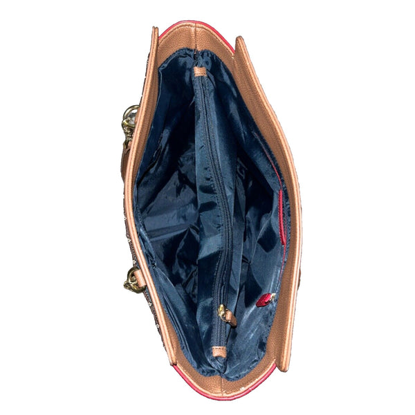 Tommy Hilfiger Chestnut Antonella II Tote Women Totes EUC MSRP $115