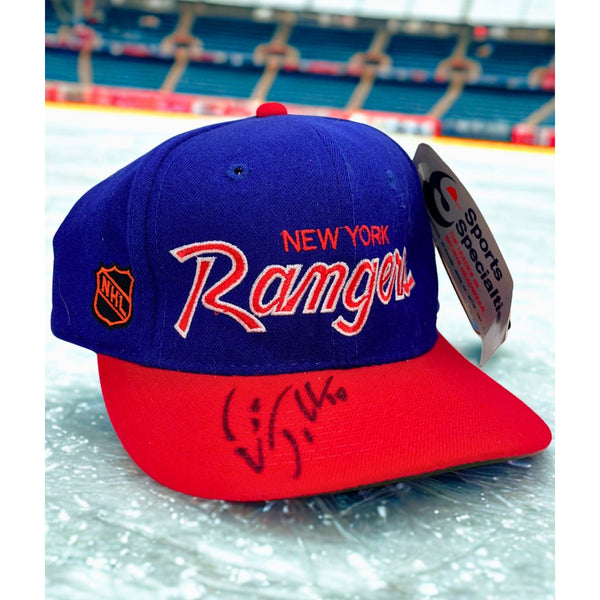 New York Rangers Snapback Hat Sports Specialties Script NHL NWT Vintage