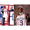 Philadelphia 76ers 96-97 Game Issued Jersey Sz 52 +4 Iverson Rookie Season