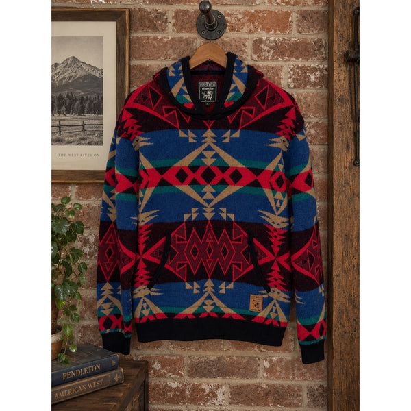Wrangler x Pendleton Merino Wool Hoodie Men's L Southwestern Western 2022 NWOT