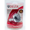 Delta 75450 Massage Action Shower Head 4 Spray Chrome 2.5 GPM NOS Vintage
