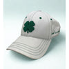 Black Clover Live Lucky Hat White Green Clover L/XL Flex Fit Golf Cap EUC