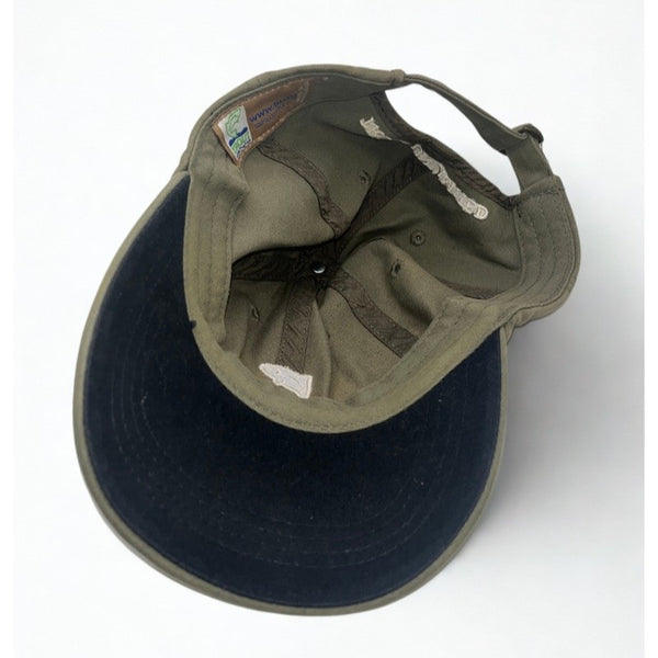 Trout Unlimited Fish Logo Dad Hat Cap Green Adjustable Sunfaded Cotton Fishing