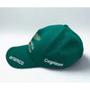 Aston Martin F1 Team Monaco 2022 Hat Aramco Cognizant Green Adjustable Cap