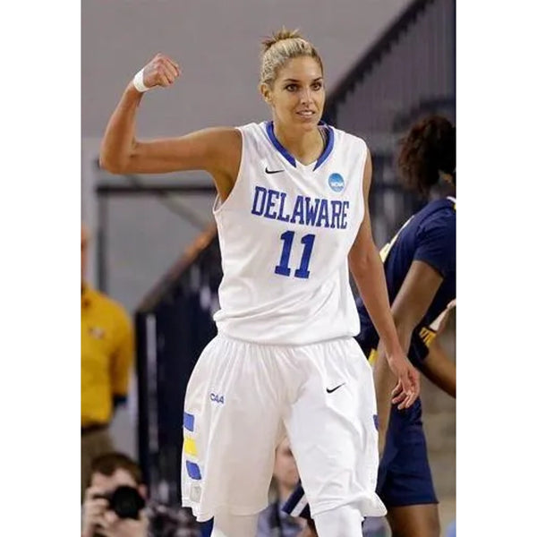 Elena Delle Donne 2021 Panini WNBA Prizm Auto Green Prizm Signatures #SG-EDD