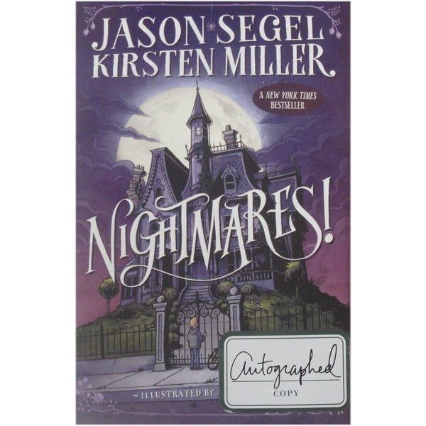 "Nightmares!" Author Jason Segel 2014 Signed Hardcover Book with Dust Jacket