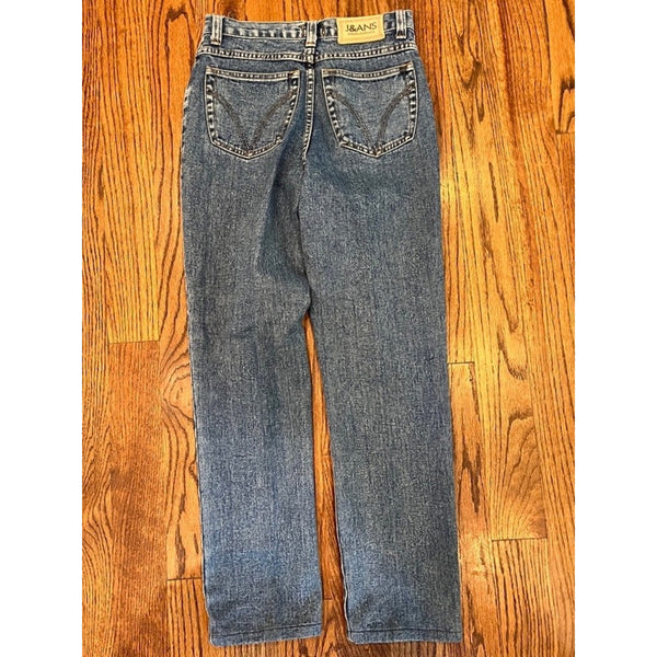 Dolce & Gabbana J&ANS Jeans Women's 29x29 Made Italy Y2K Blue Denim Straight
