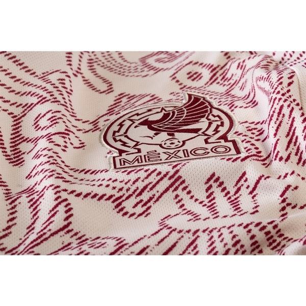 Mexico 2022-23 adidas Away Stadium Jersey Mixtec Aztec Graphic Sz L NWOT