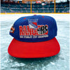 New York Rangers 1994 Stanley Cup Champs #1 Apparel Snapback Hat NWT VTG