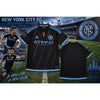 NYCFC Adidas 2015 Away Soccer Jersey Men's L Inaugural Season ClimaCool Rare