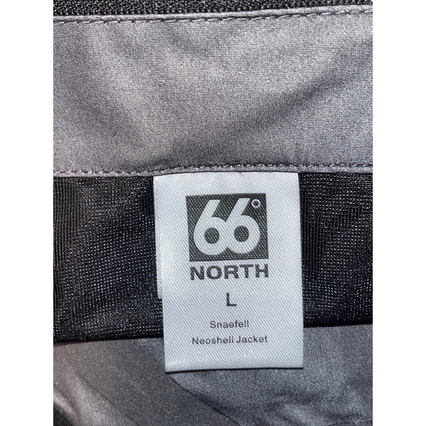 66° North Snaefell NeoShell Jacket Mens L Black Aquaman Cast Crew Exclusive