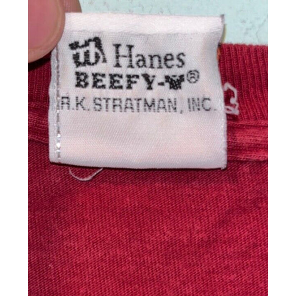 Harley Davidson Richmond Virginia XL No Tag 22x29 Hanes Beefy-T Biker Tee