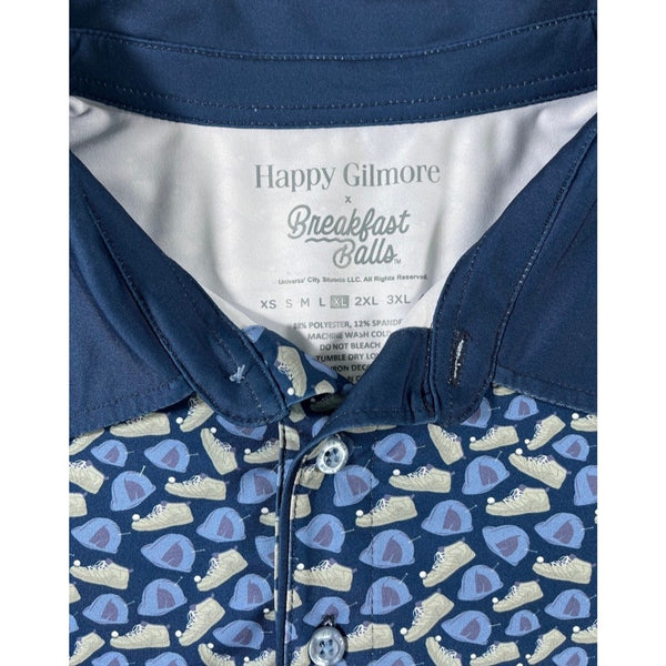 RSVLTS Happy Gilmore Nail Comes Out Next Week Polo Shirt XL Golf NWOT