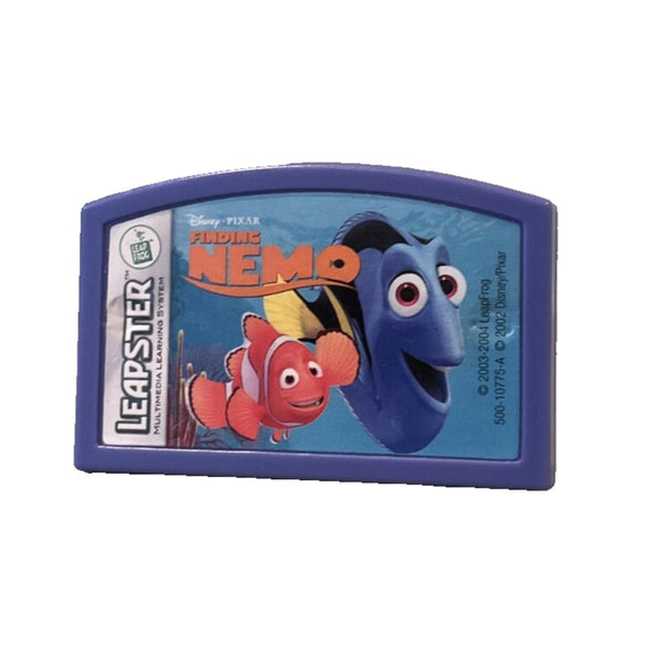 Leapfrog Leapster Disney Pixar Finding Nemo Learning Game Cartridge Only