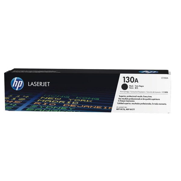 Genuine HP 130A CF350A Black Toner Cartridge LaserJet Pro M176 M177 New