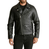 Robert Graham Racer Lined Jacket Black RGF22R86 $268 Zippers Biker Club Size 2XL