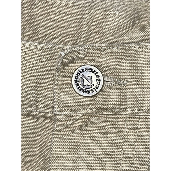 Patagonia Stand Up Shorts Mens 36 Khaki Beige Organic Cotton Canvas VTG Y2K