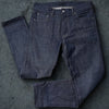 Uniqlo Selvedge Raw Denim Jeans Mens 31x32 Kaihara Japan Slim Straight Indigo