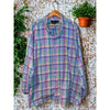 Polo Ralph Lauren Classic Fit Performance Oxford Plaid Shirt Mens 3XB EUC