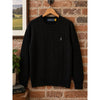 Polo Ralph Lauren Cable Knit Sweater Men's 2XL Black Wool Cashmere Pony
