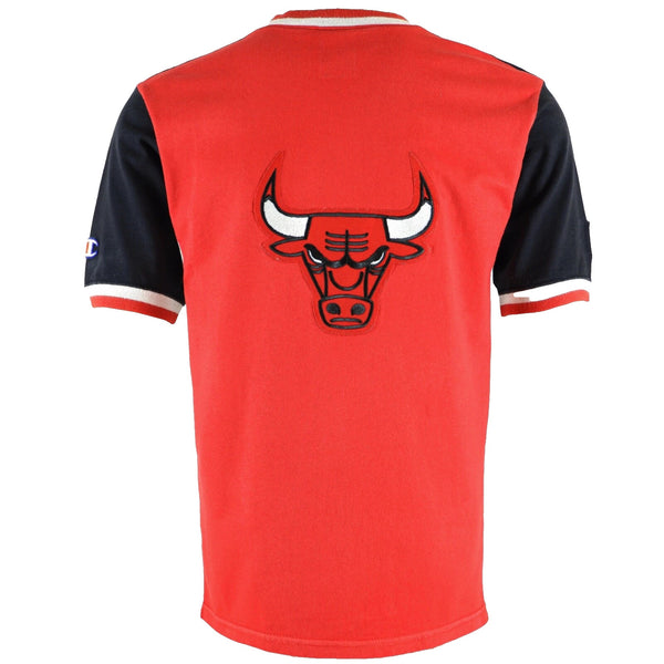Chicago Bulls Official Shooting Shirt Mens 2XL Vintage 90s Champion