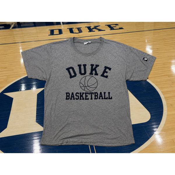 Duke Blue Devils Basketball T-Shirt Vintage 90s USA Heather Gray Men's XL Rare