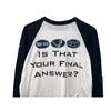 Who Wants To Be A Millionaire Game Show T Shirt Large 3/4 Sleeve Vintage