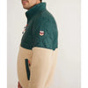 Marine Layer Archive Bariloche Sherpa Jacket Medium Green Tan Full Zip Rare NWOT