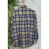 Pendleton Oceanside Shirt Mens Large Authentic Indian Madras Plaid Button Up L/S