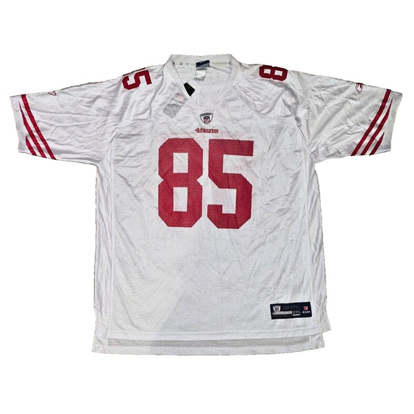 San Francisco 49ers Vernon Davis Reebok Authentic Jersey 2XL NWT Y2K Deadstock