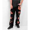 Empyre Loose Fit Bleached Black Corduroy Skate Pants Mens 32x30 Baggy Y2K Punk