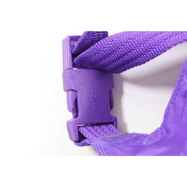 Reebok Big Logo Fanny Pack Purple Vintage 90's