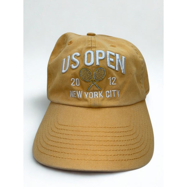 US Open 2012 New York City '47 Brand Strapback Hat Cap JPMorgan Tennis Khaki