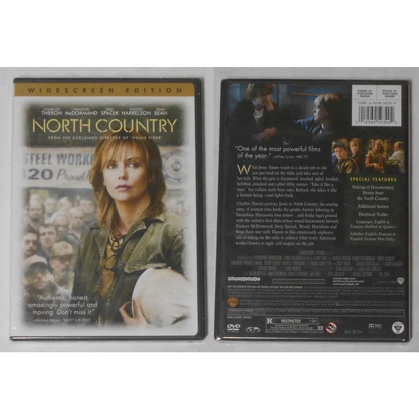 North Country (DVD, 2006) Charlize Theron, Woody Harrelson Great Condition